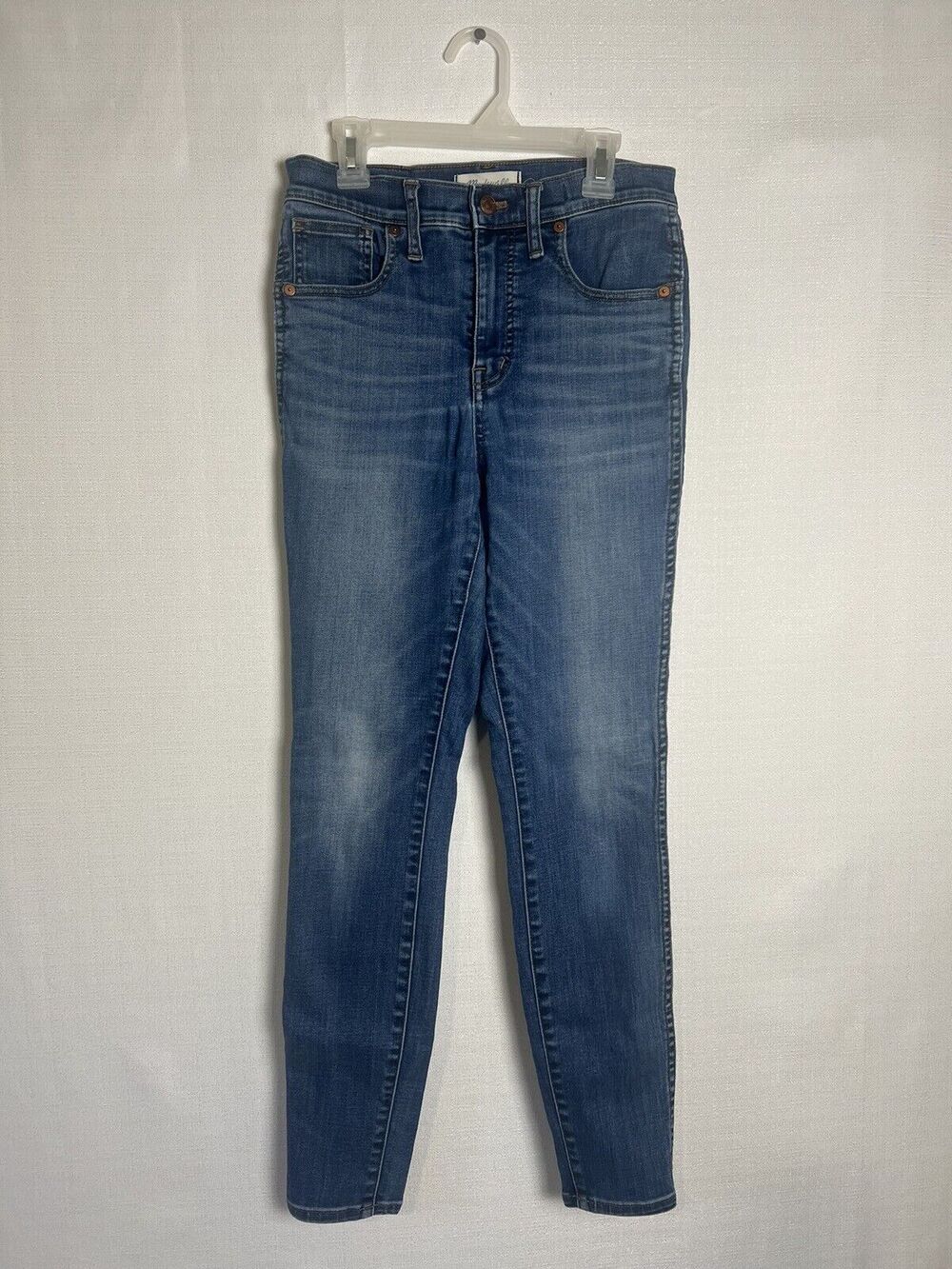 Madewell Women's 10" High-Rise Skinny Crop Jeans Size 27